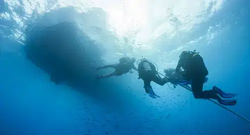 Diving